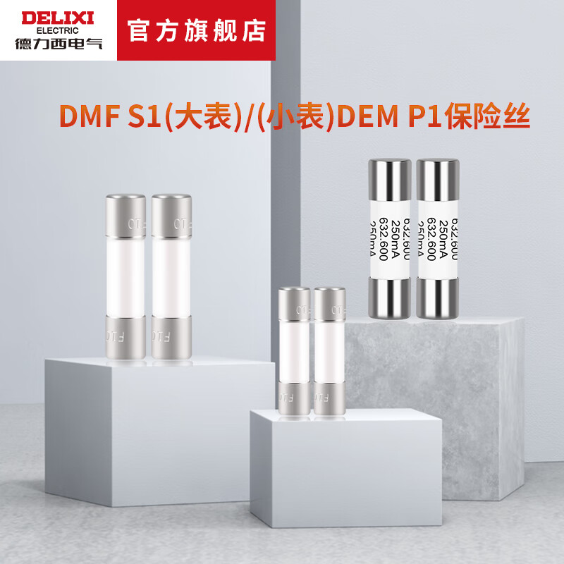 DELIXI multimeter accessories large watch small watch bag accessories bag fuse crocodile clip DMF S1 multimeter fuse (small watch)