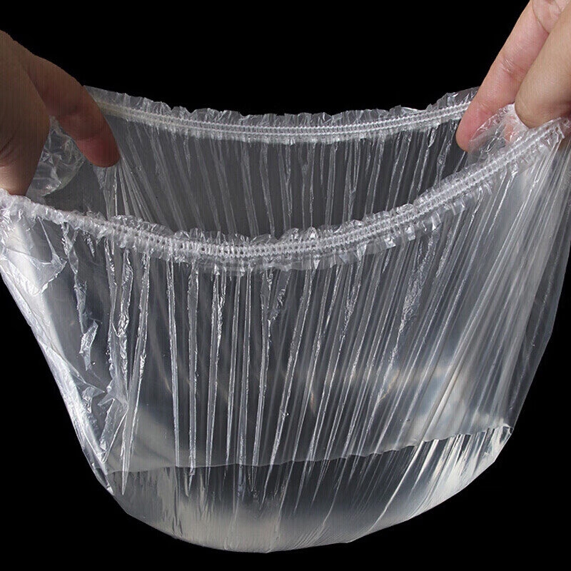 Morning Color Disposable Shower Cap 100pcs Thick Waterproof Shower Cap Head Cover Hair Care Cap