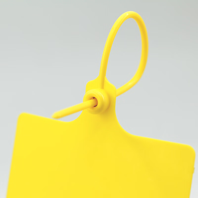 Junyue Plastic Label Disposable Hanging Tag Logistics Label Seal Integrated Large Signage Tie One Meter Aneng Yunda Zhongtong Best Express Applicable Logo Tag 250C Red 100 Strips