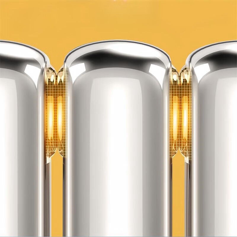 Century Baisheng radiator steel household water heating wall-mounted heating custom radiator large water channel radiator steel 60 white 1.8m