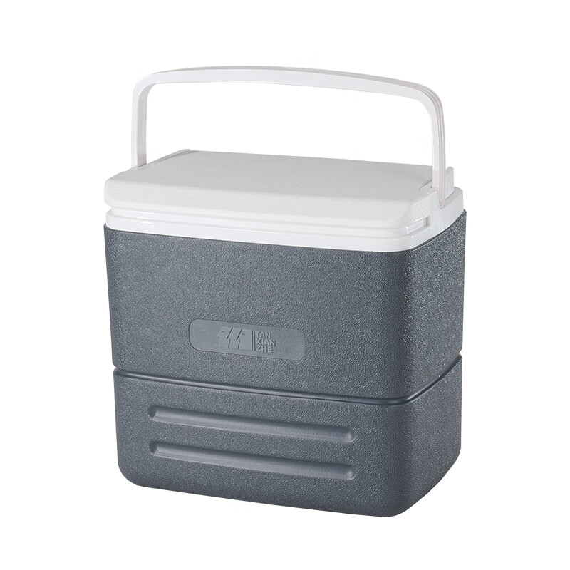 Huili Winner Insulated Box Refrigerated Commercial Stall Outdoor Camping Car Cooling and Fresh Ice Mobile Refrigerator Ice Bucket Trolley 26L (Yunfeng Blue) Long-lasting Cold Keeping Approximately 72 Hours 1