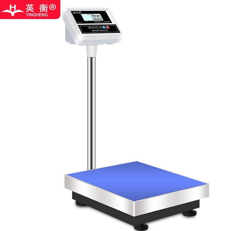 Yingheng high-precision electronic scale kilogram scale precision platform scale floor scale industrial electronic weighing electronic floor scale rechargeable range 100kg accuracy 2g