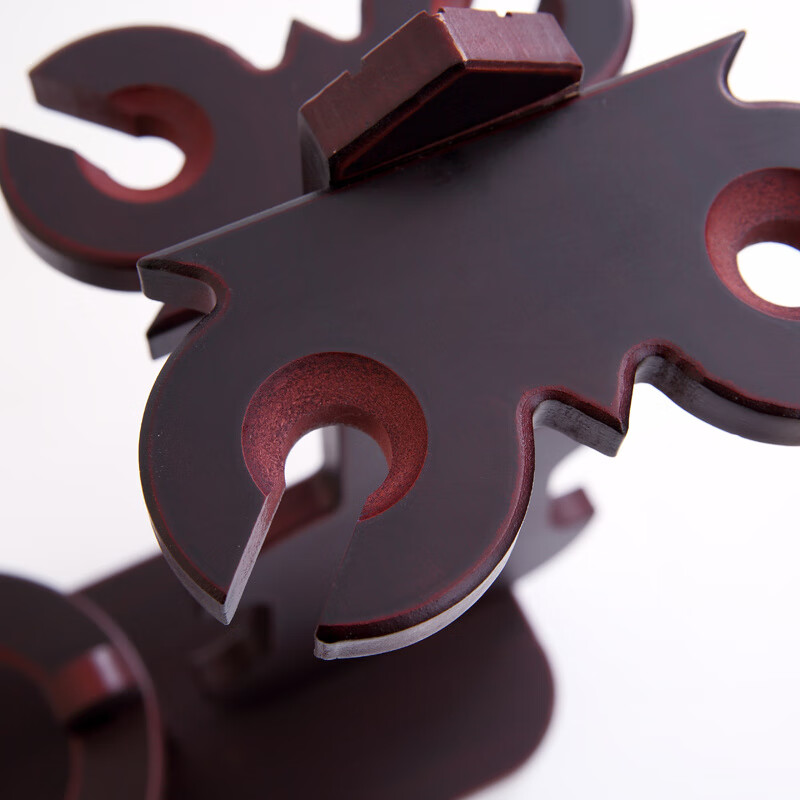 Creative red wine rack, red wine glass rack, tall glass rack, upside-down wine glass rack, wine bottle rack, red wine rack ornaments, household portable violin model