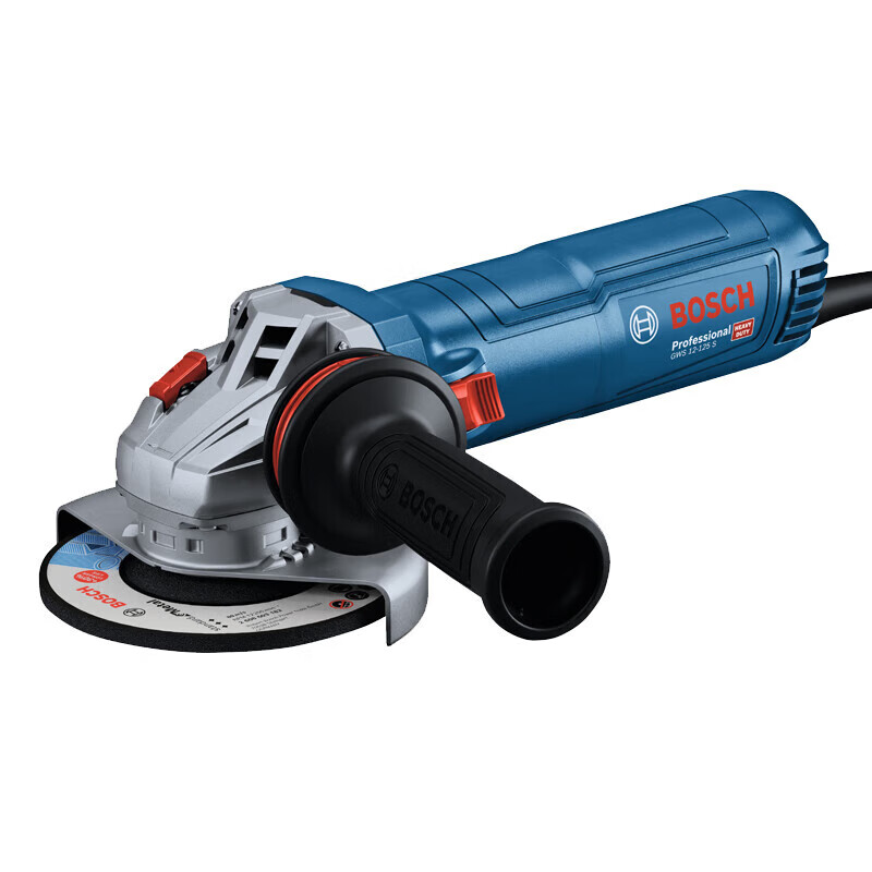 Bosch (BOSCH) GWS12-150S angle grinder steel metal cutting and grinding heavy-duty 6-speed adjustable high-power angle grinder GWS12-150S factory standard configuration