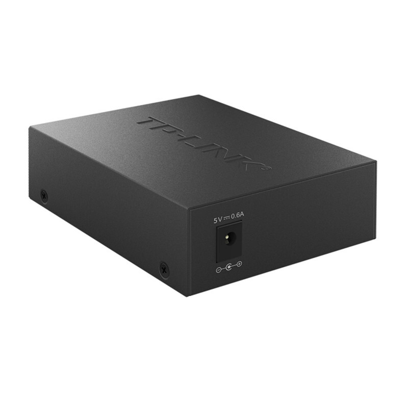 Pulian (TP-LINK) full Gigabit 1 optical 8 electric fiber optic transceiver switch photoelectric converter single-mode single fiber large square port SC with optical module eight network ports RJ45 two-way long-distance network monitoring one optical one electric 3 kilometers model-TL-FC311A/311B-3