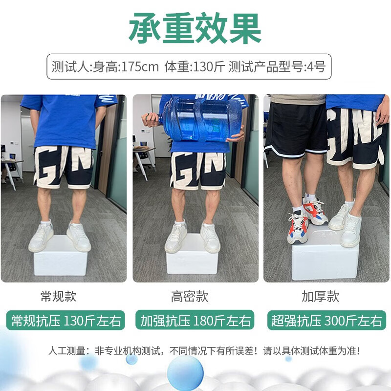 Thickened and large-sized high-density postal foam box express special insulated box commercial stall vegetable fresh fruit refrigerated frozen fresh-keeping box carton reference 2-3 catties package 7 No. 10 regular style