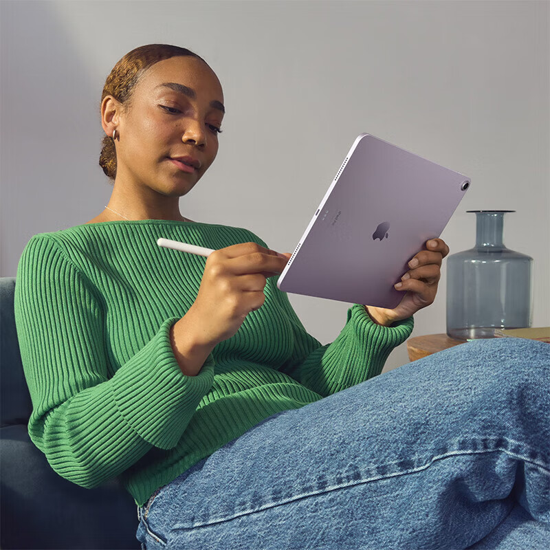 IPadAir6 11-inch M2 chip 2024 new ipad mini7 student tablet Air5 Purple Air6 11-inch 2024 model 256GB 99% customers choose standard configuration