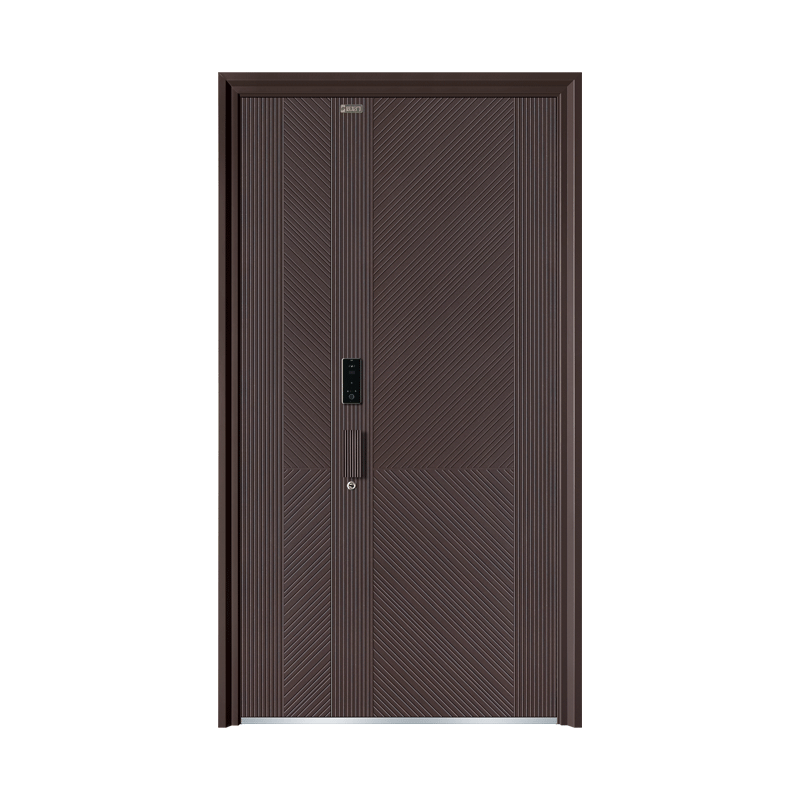 Yuelongmen Class A fingerprint password lock anti-theft door entrance door entrance door custom letter double opening C3002 non-standard custom size please contact customer service