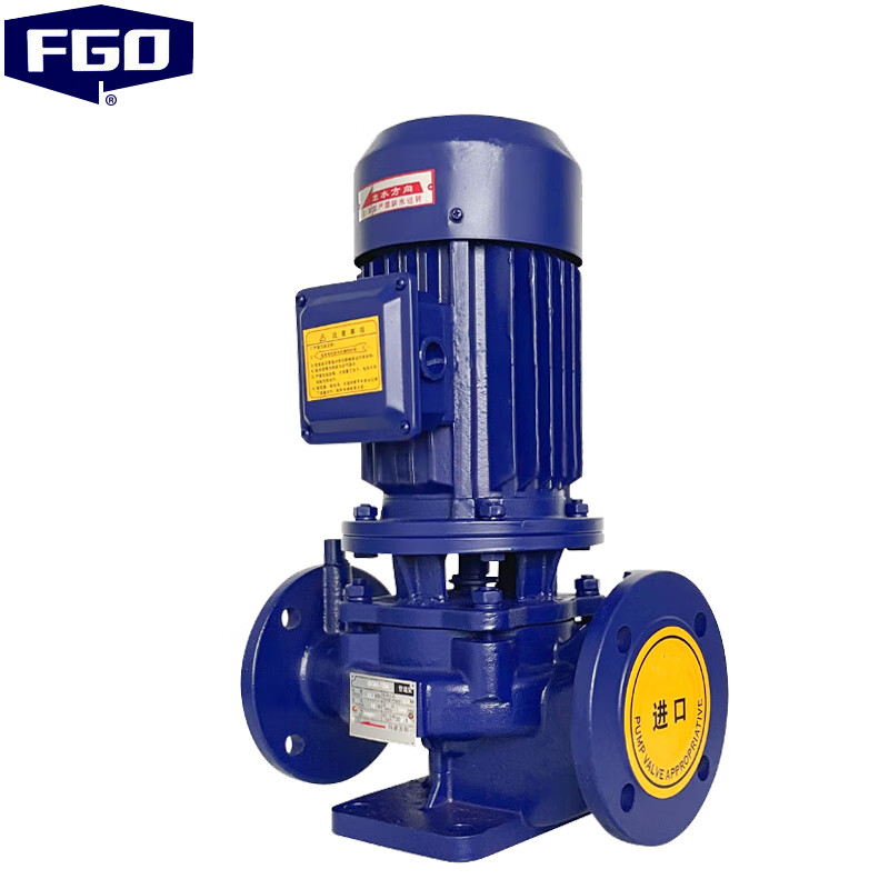 FGO vertical pipeline pump ISG32-200A/4.5m3/h/lift 44 meters 2.2kw