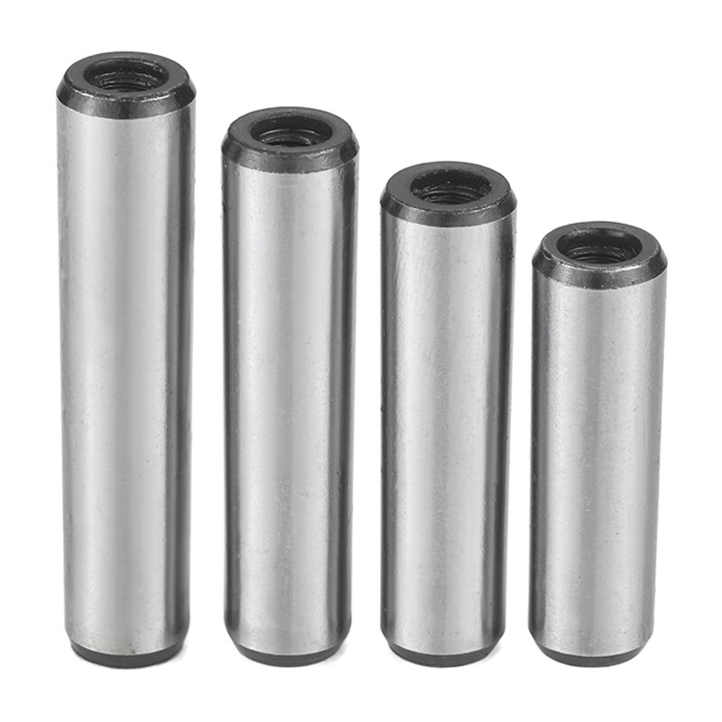 Jinggong (JINGGONG) 40Cr steel internally threaded tapered pin GB118 hardened quenched internal tooth taper pin positioning pin 10 30 internal tooth M6 5 pieces