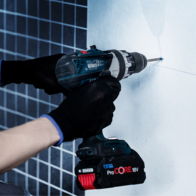 Bosch (BOSCH) electric drill bit hexagonal handle hard ceramic tile floor tile stone drilling impact drill driver machine drill bit small blue arrow 6mm