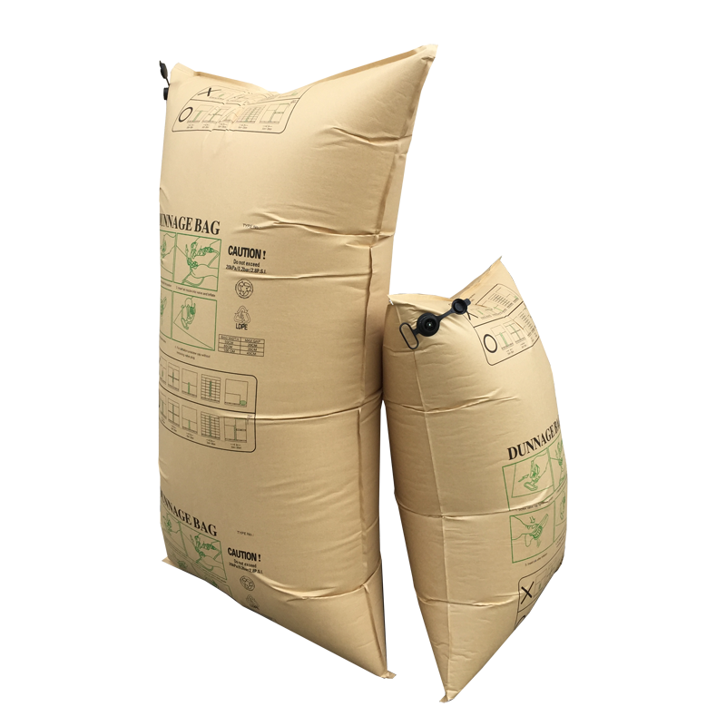 Baopifang Container Inflatable Bag Buffer Bag Kraft Paper Air Bag Anti-collision Container Gap Filling Bag Width 50cm*Length 50cm