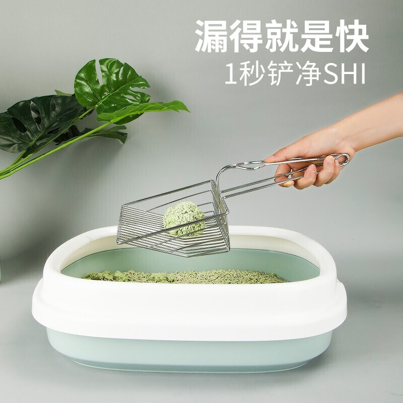 Hanhan Paradise Metal Cat Litter Shovel Shovel Shovel Artifact Cat Sand Shovel Poop Shovel Official Cat Raising Essential Cat Large Metal