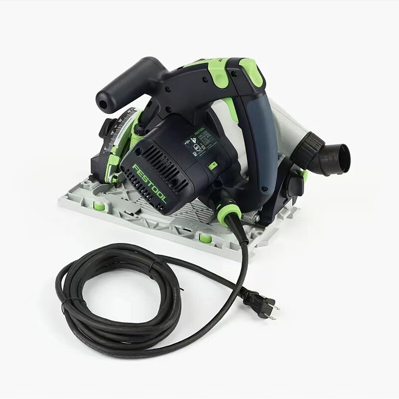 FESTOOL German Festool guide rail saw TS55 plug-in version track saw dust-free saw woodworking cutting saw power tool guide saw set eight