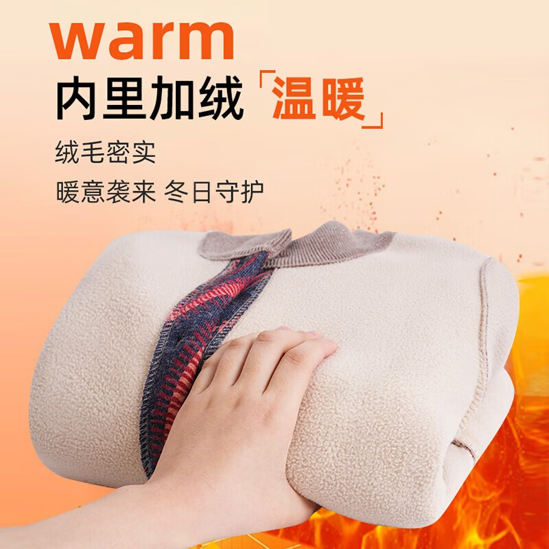 Fengxiao mother's winter coat is warm for middle-aged and elderly women, autumn and winter plus fleece sweater for 50-60 years old, western-style New Year's clothes