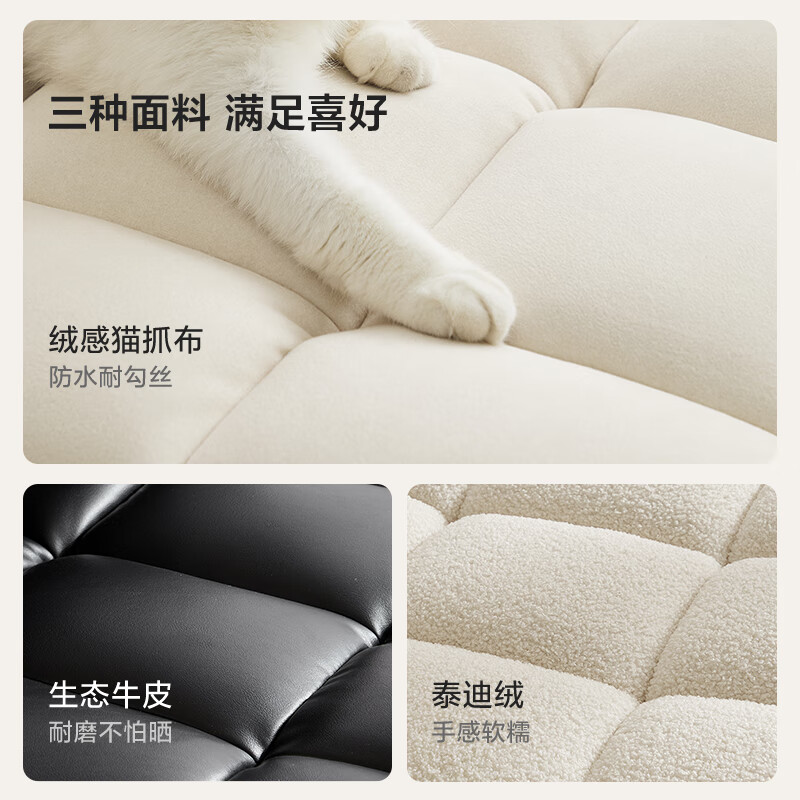 Lin's home small apartment living room fabric single sofa 2025 new retractable dual-purpose folding bed TBS292