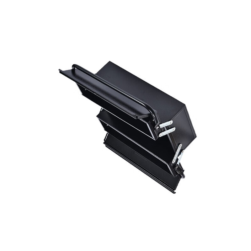 Deli deli portable thickened metal tool box household hardware tool storage box vehicle maintenance tool box three-layer iron box tool box DL6232