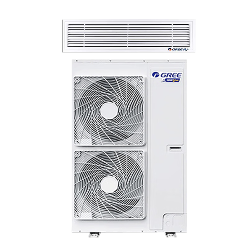 Gree central air conditioner large 1 HP 1.5 HP 2 HP 3 HP duct machine one-to-one cooling and heating single cooling household second-hand sample machine bedroom living room air conditioner 1 HP fixed frequency heating and cooling duct machine-C series does not include installation auxiliary materials