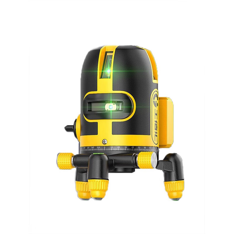Gongbaihui green light (red light) level meter, high-precision outdoor strong light thin line laser infrared 2-line super strong red light (dual electricity)