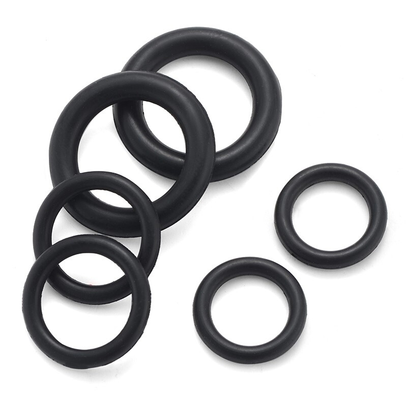 Jinggong (JINGGONG) nitrile rubber o-ring sealing ring o-shaped rubber ring oil seal sealing ring waterproof and high temperature resistant black gasket outer diameter 17*wire diameter 1.5 (50 pieces)