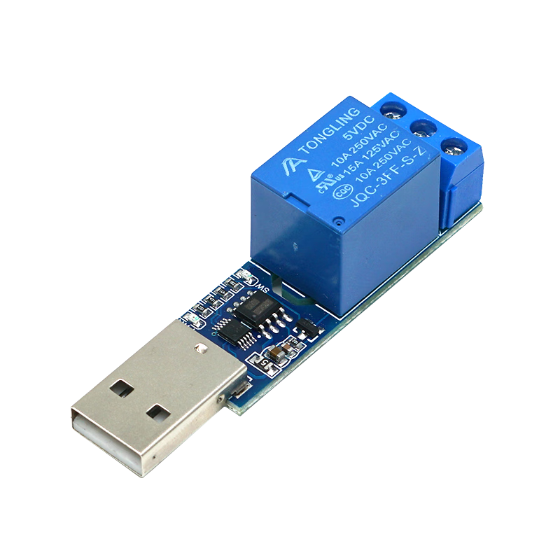 Throwing stones 1-way USB serial port control relay relay module USB to CH340 serial port control LCUS-1 type