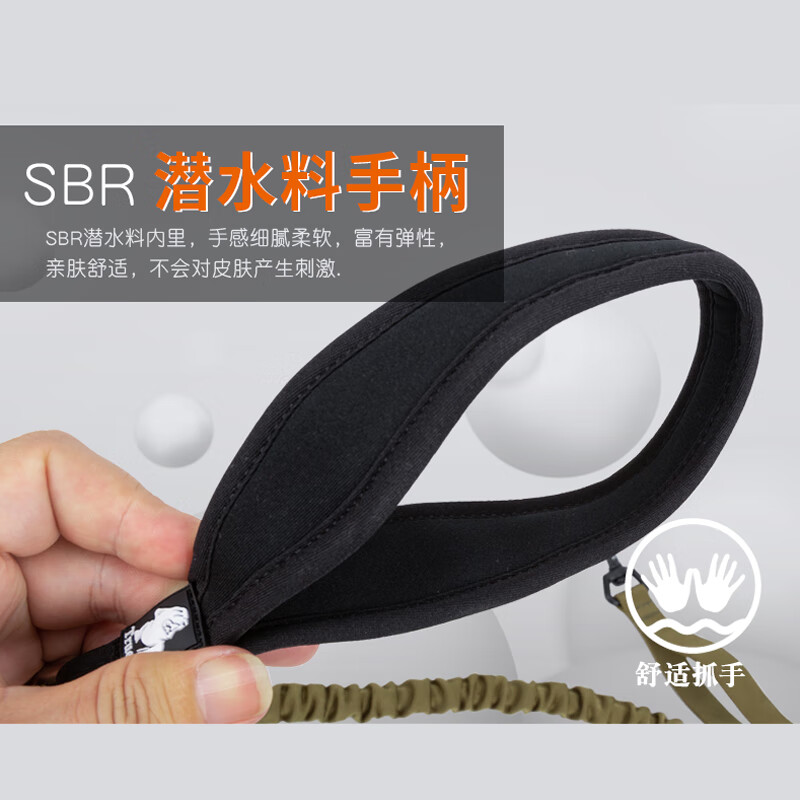 TRUELOVE pet dog leash explosion-proof Okinawa golden retriever dog chain golden retriever large dog buffer elastic rope TLL2281 purple size L (width 2.5cm, length 120-160cm)