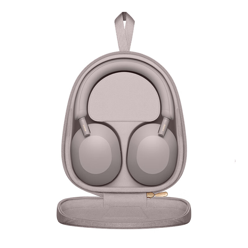 99% new Sony (SONY) WH-1000XM5 head-mounted wireless noise reduction Bluetooth headset AI intelligent noise reduction rose gray new color matching National Day travel season Mid-Autumn Festival gift quality inspection report