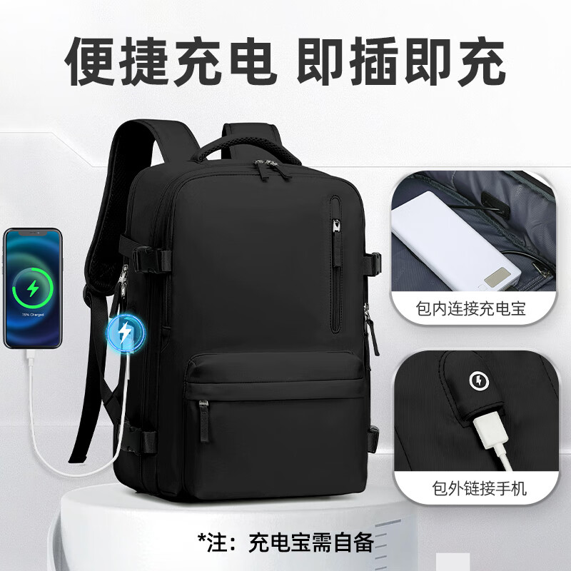 VICTORIATOURIST Backpack Travel Bag Men's Business Travel Multifunctional Luggage Bag Travel Dry and Wet Separation School Bag Women's Large Capacity Backpack