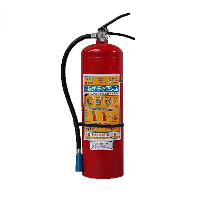 Flame Warrior Yongan Factory 4KG Dry Powder Fire Extinguisher Portable 5kg ABC Fire Extinguisher 2KG Household 3KG6K 1kg Dry Powder Fire Extinguisher for Vehicles