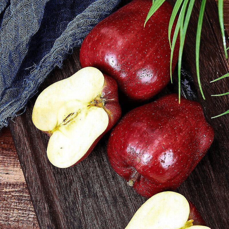 Jingxiansheng Gansu Tianshui Huaniu apple, big and red, net weight 4 pounds, single fruit starting from 160g, fresh fruit