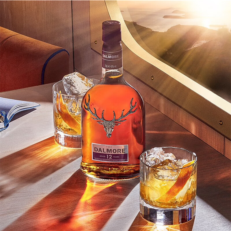 DALMORE 12 Years Old Scotch Single Malt Whiskey Wine 700ml