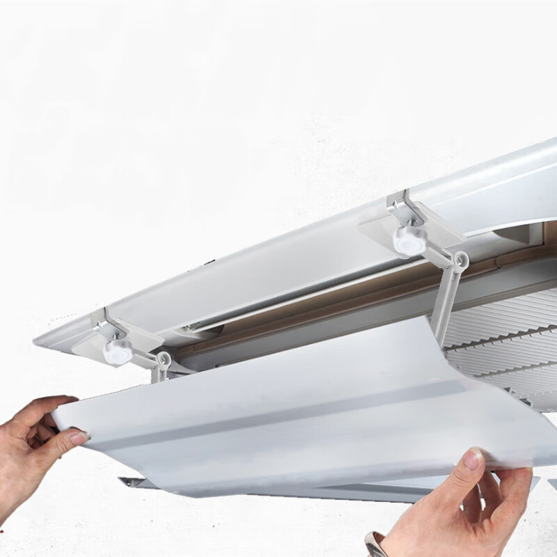 Keruier central air-conditioning baffle ceiling machine windshield office air outlet anti-direct blowing air-conditioning windshield one-piece-60 cm