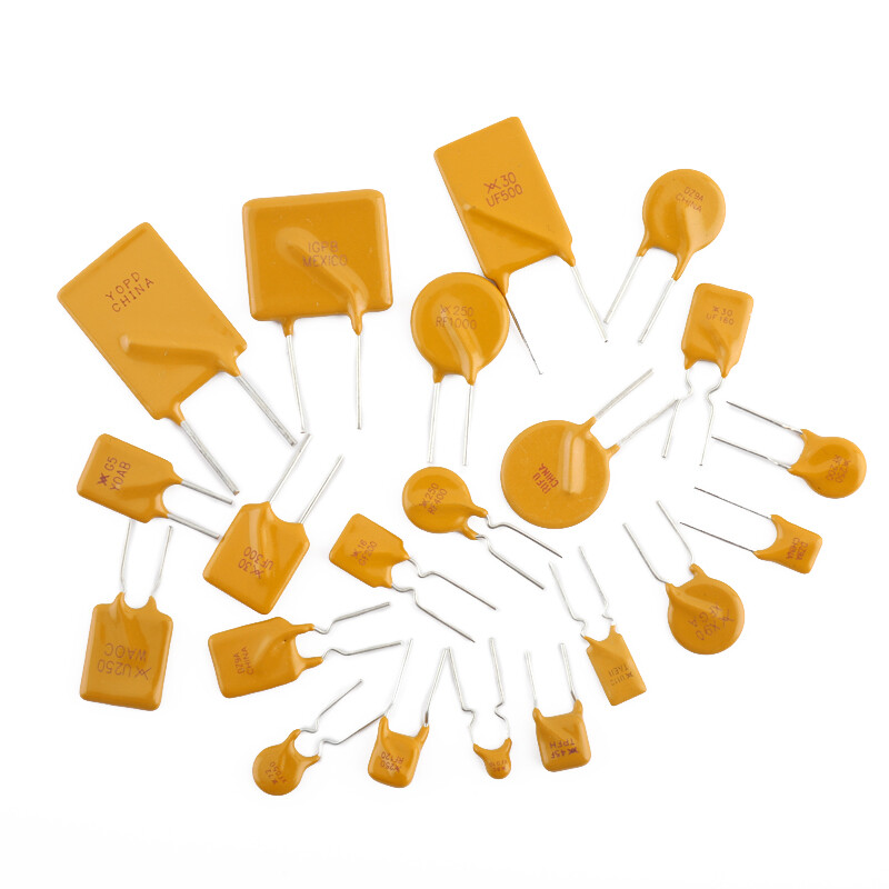 Pptc direct plug self-restoring fuse tube 0.5/1/1.6/1.85/2/3/5A 16V30V72V250V 0.4A 250V pin spacing 5mm 10 pieces)