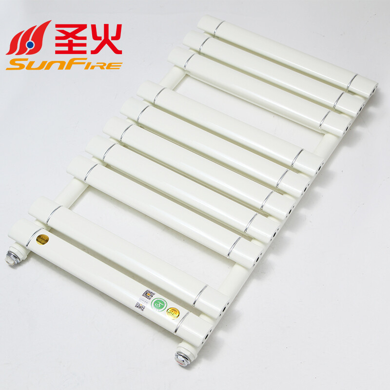 Holy fire radiator home water heating self-heating bathroom kitchen wall-mounted copper-aluminum composite bathroom centralized heating copper-aluminum composite small flat plate