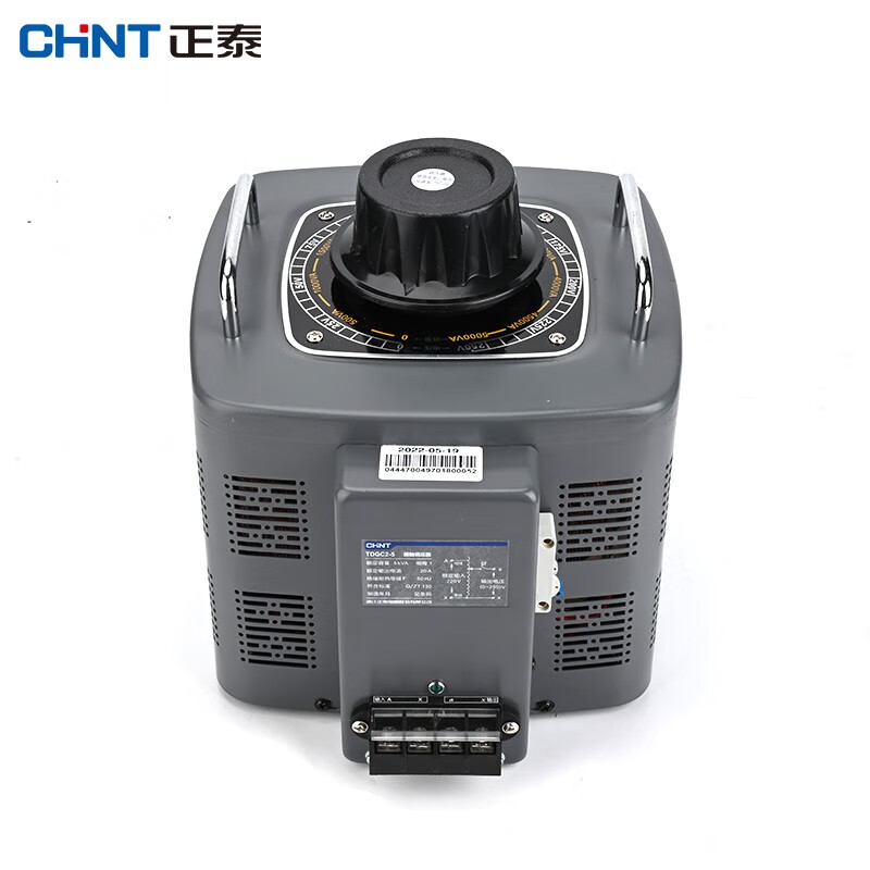 Chint single-phase voltage regulator 5000w input 220v voltage regulator TDGC2 5kva adjust voltage 0v-250v