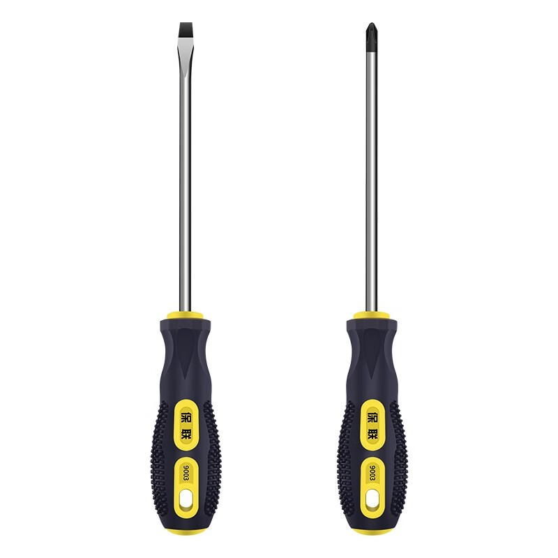 Baolian Screwdriver Industrial Grade Strong Magnetic Screwdriver Tool Set Super Hard Screwdriver Small Screwdriver 6*125 Cross