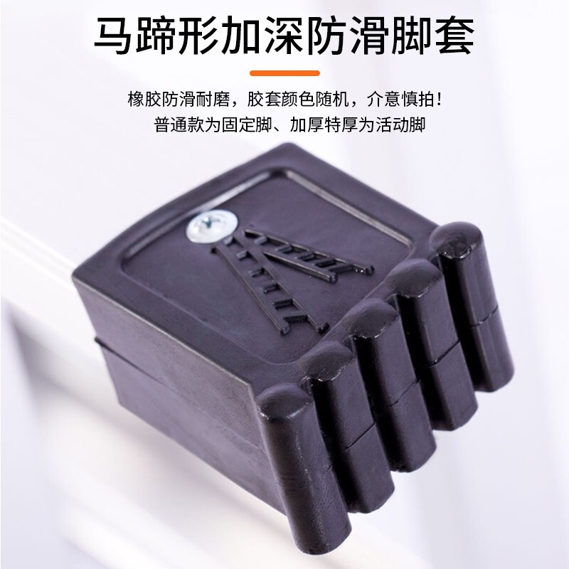 Haike Yijia aluminum alloy ladder folding ladder indoor warehouse loft climbing staircase single-sided herringbone ladder escalator ladder engineering ladder 3.5 meters indoor style