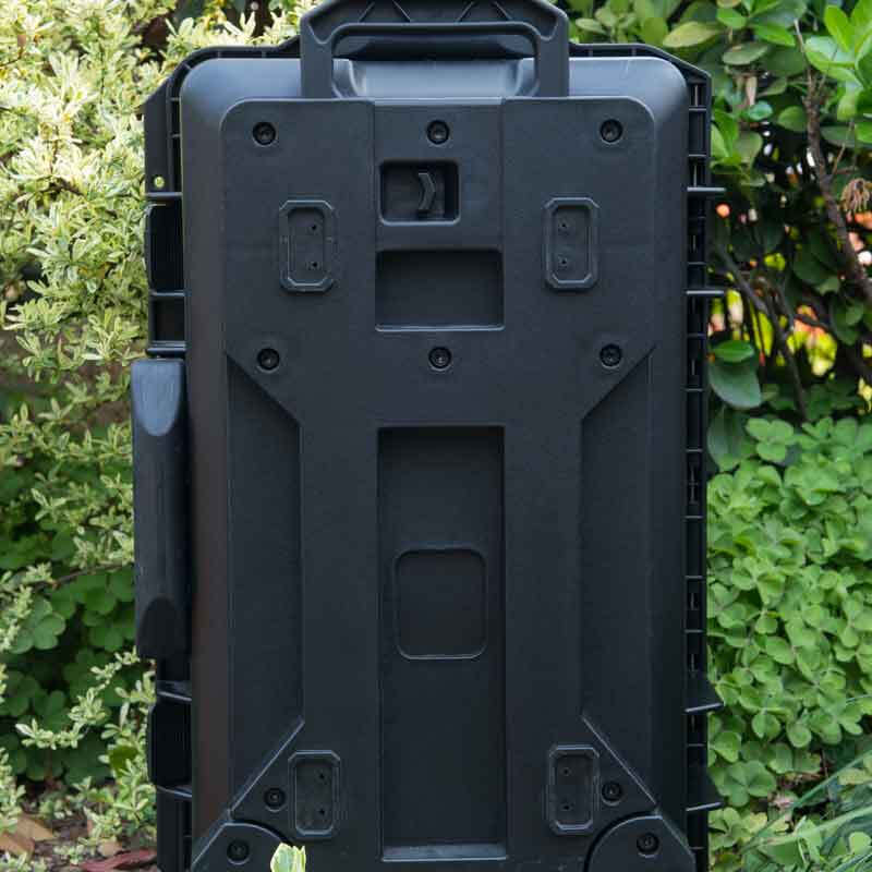 SMRITI heritage protection box black large trolley box thickened waterproof and dustproof multi-functional equipment tool box S6043 black with sponge