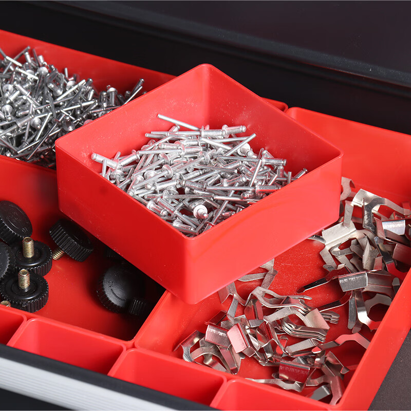 TANKSTORM tank storm drawer storage tray tool cart accessories plastic compartment tray grid partition partition drawer 67/X/B/88 red plastic box