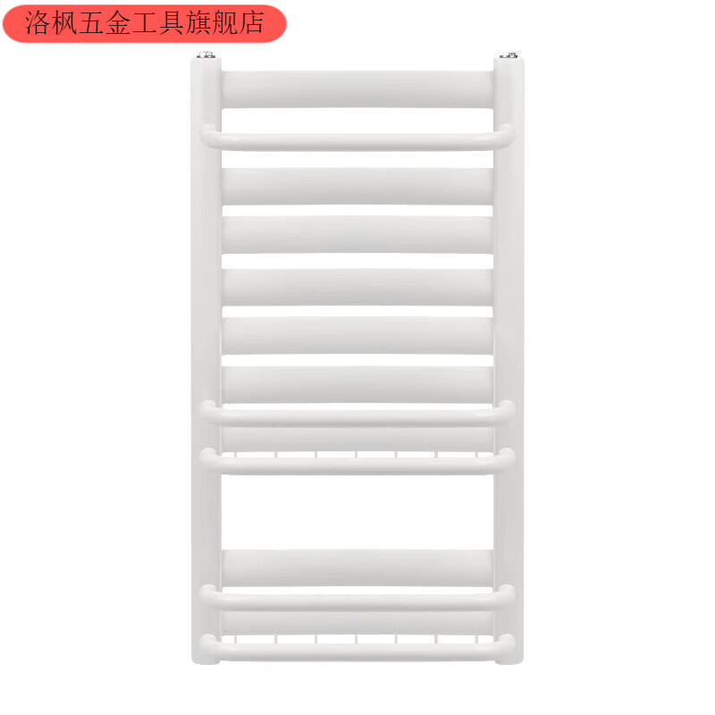 Qinkai small basket radiator bathroom household steel water heating radiator towel bar rack central heating steel 46 high 7-column flat plate
