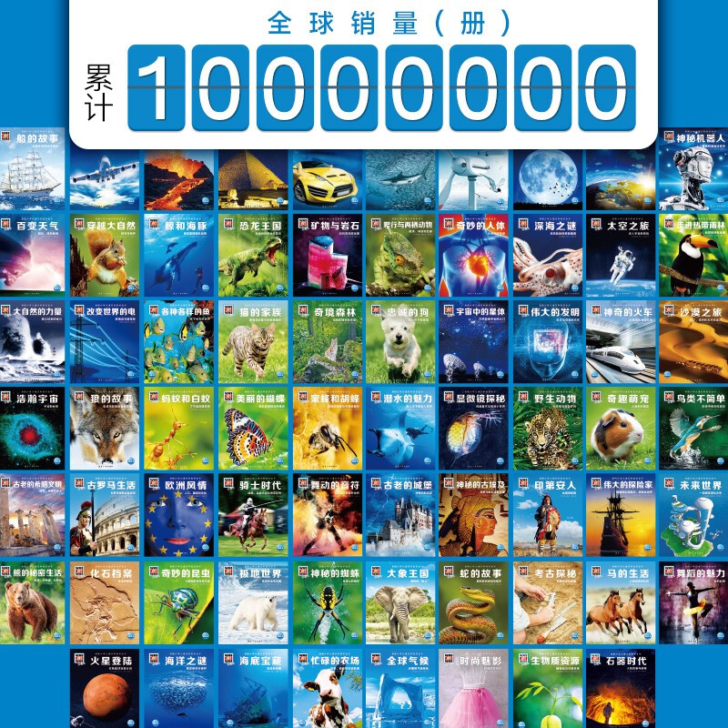 German children's encyclopedia of knowledge, German children's encyclopedia, hardcover collector's edition, the most complete 68 volumes, what is wasistwas encyclopedia, 7-10 years old, first grade, second grade primary school students, children's popular science knowledge encyclopedia, winter vacation reading books, New Year's gift box