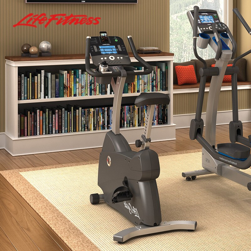 LIFEFITNESS Home Exercise Bike C3 Upright Indoor Cycling Fitness Equipment Home Spinning Bike Exercise Equipment C3-GC