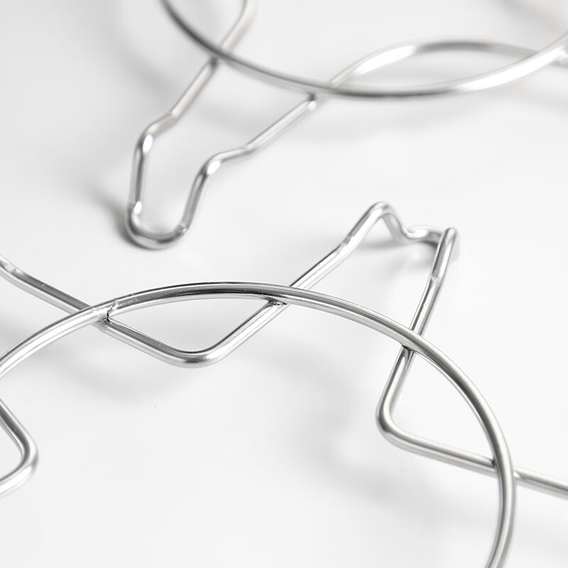 Onlycook pot holder and pot holder gas stove anti-slip bracket 304 stainless steel pot holder universal four-claw bracket for gas stove