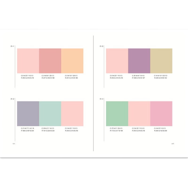 Color matching guide Color matching guide