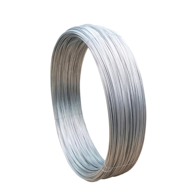 Hasdick Beijing Warehouse Delivery Galvanized Iron Wire Bundling Fine Iron Wire No. 14 (5KG) Thick 2.2mm Long About 168 Meters HK-358