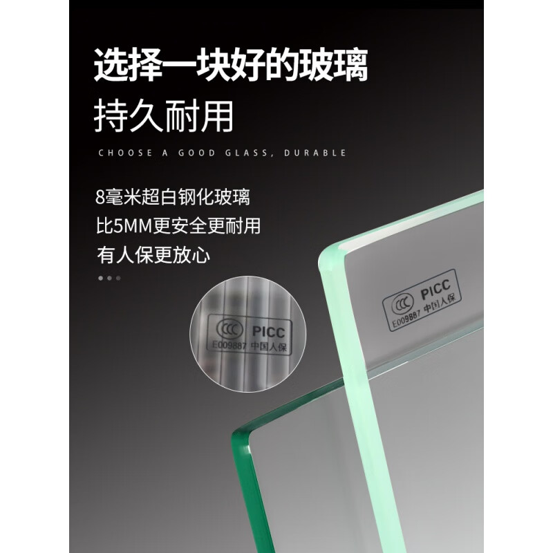 CLCEY kitchen folding door balcony Changhong glass extremely narrow side hanging rail sliding door aluminum alloy bathroom partition package installation 16 extremely narrow floor rail folding door (upgraded to 8mm ultra-thick glass