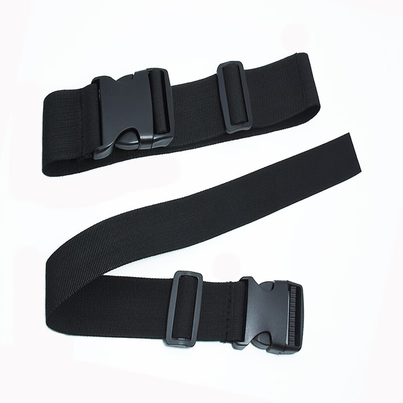 Buckles, non-elastic buckle straps, adjustable woven straps, plastic multi-functional fixed storage straps, backpacks, non-elastic buckle straps, 2.5CM wide * 1 meter * 1 piece