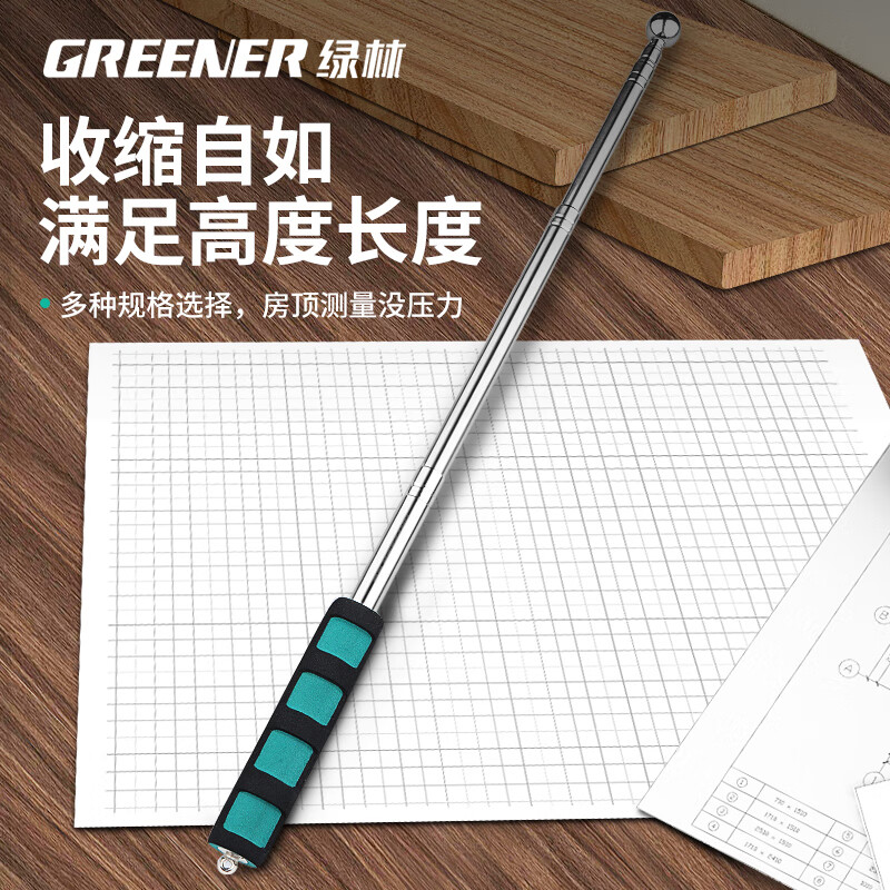 Green Forest empty drum hammer home inspection hammer tool set to detect floor and wall tiles inspection stainless steel house-160cm