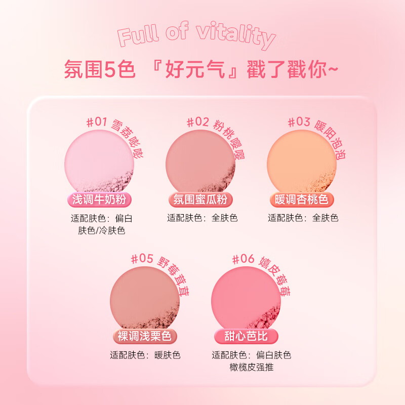 Ukiss Poke Blush Stick 06 Hippie Berry 3.8g Brightening Matte Contouring Mushroom Head Portable Cream New Year Gift