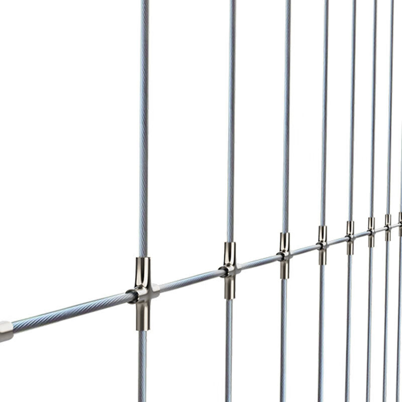 Vinoa Guizhou Guiyang invisible protection net balcony anti-theft net child safety guardrail stainless steel window anti-fall net installation main picture